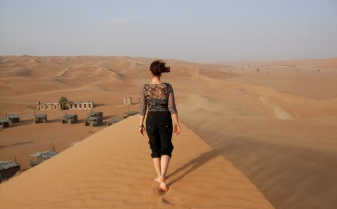 Oman Deserts and Camels